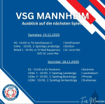 Unsere nächsten Spiele (15.11.25/16.11.25)