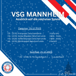 Unsere nächsten Spiele (20.12.25/21.12.25)