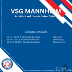 Unsere nächsten Spiele (14.02.26)