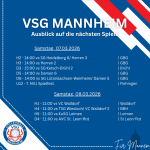 Unsere nächsten Spiele (07.03.26/08.03.26)